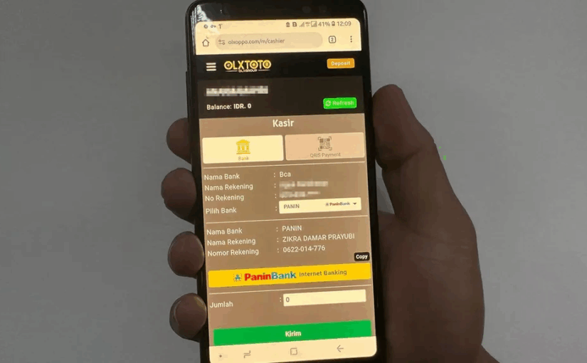 Sistem Transaksi Deposit & Withdraw Pada Situs Yang Terpercaya & Gacor